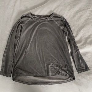 Lululemon Emerald Long Sleeve - Gray